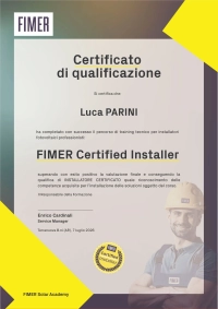 I Energia Certificato Fimer